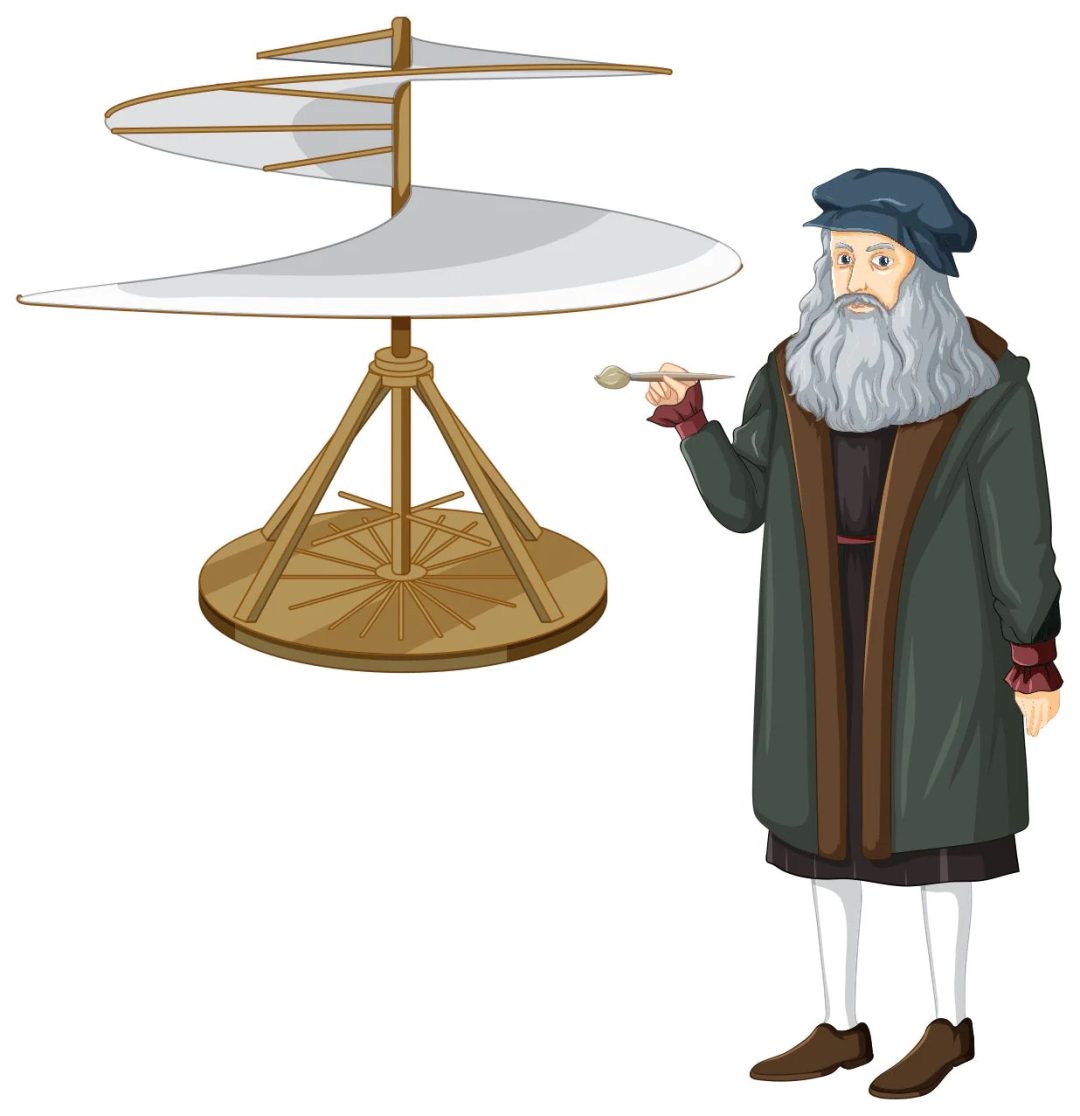 Léonard de Vinci, inventeur génial