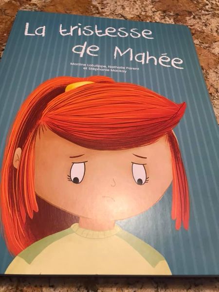 Lucie et « La tristesse de Mahée », de Martine Latulippe…