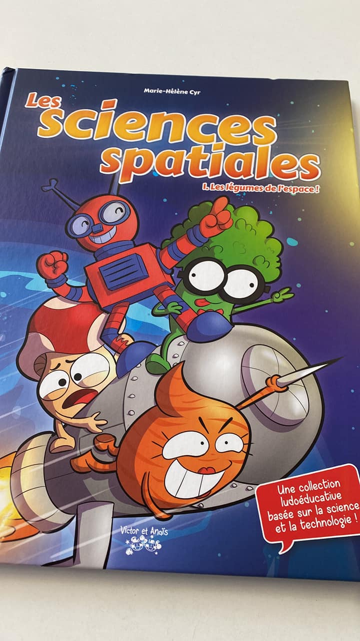 Lucie et les sciences spatiales, spéciales!…