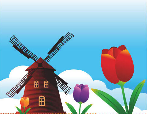 Marjorie au pays des tulipes